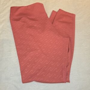 Nike Dri-FIT XL Leggings High Rise Athleisure Gorpcore [Coral Pink XL]